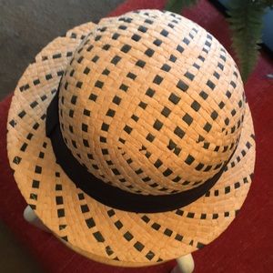 New women’s woven hat.